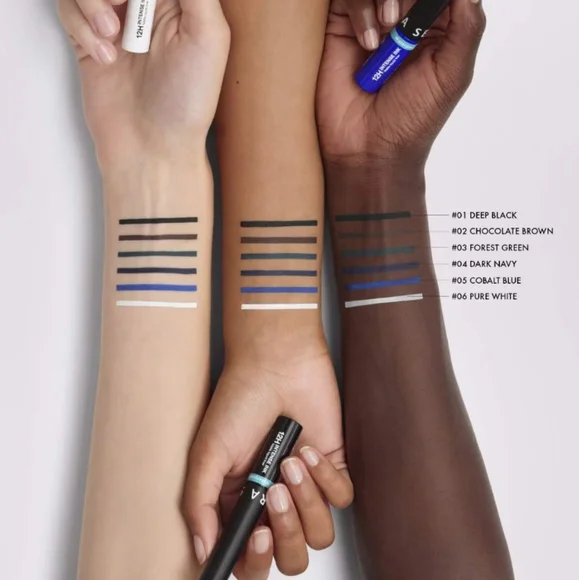 SEPHORA COLLECTION Intense Felt-Tip 12HR Liquid Waterproof Eyeliner 01Deep Black - Picture 9 of 16